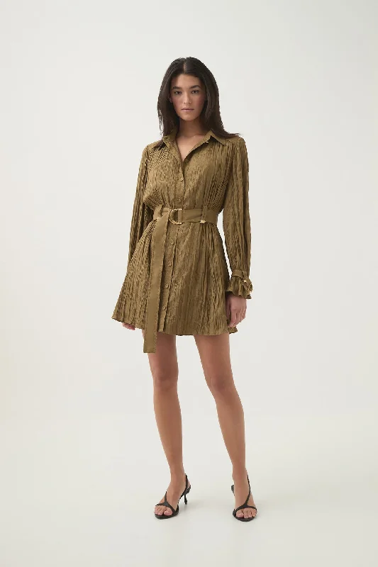 mini dresses-spring collectionBays Crushed Pleat Mini Dress