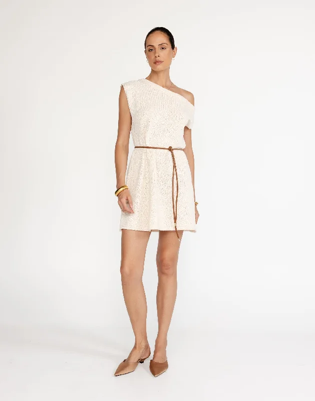 mini dresses-casual but trendy wearKassie Mini Dress (Oat)