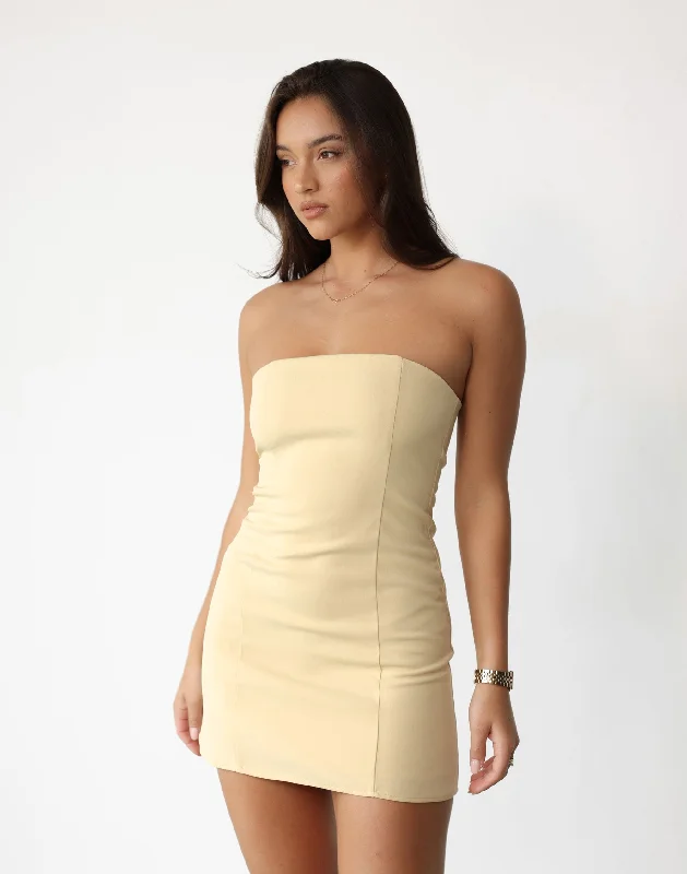 mini dresses-perfect casual dressEleanor Mini Dress (Buttermilk)