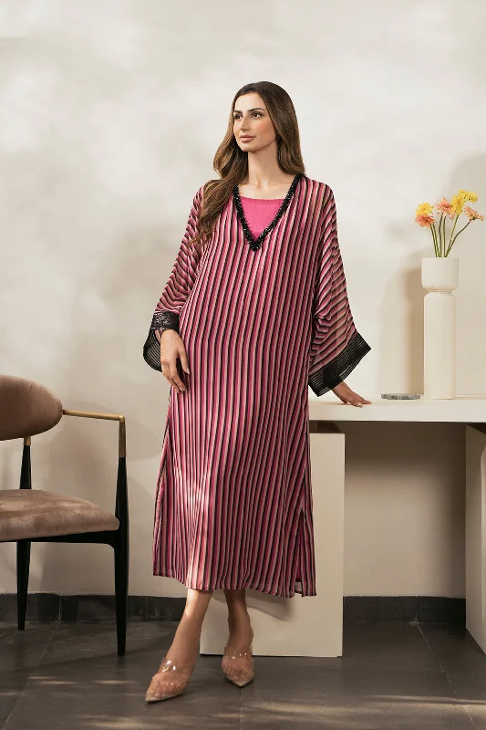 Maxi dresses with a slit for evening wear-Istarim Long