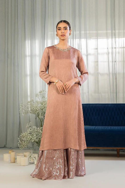 Maxi dresses for evening events with sleeves-Alamis Long