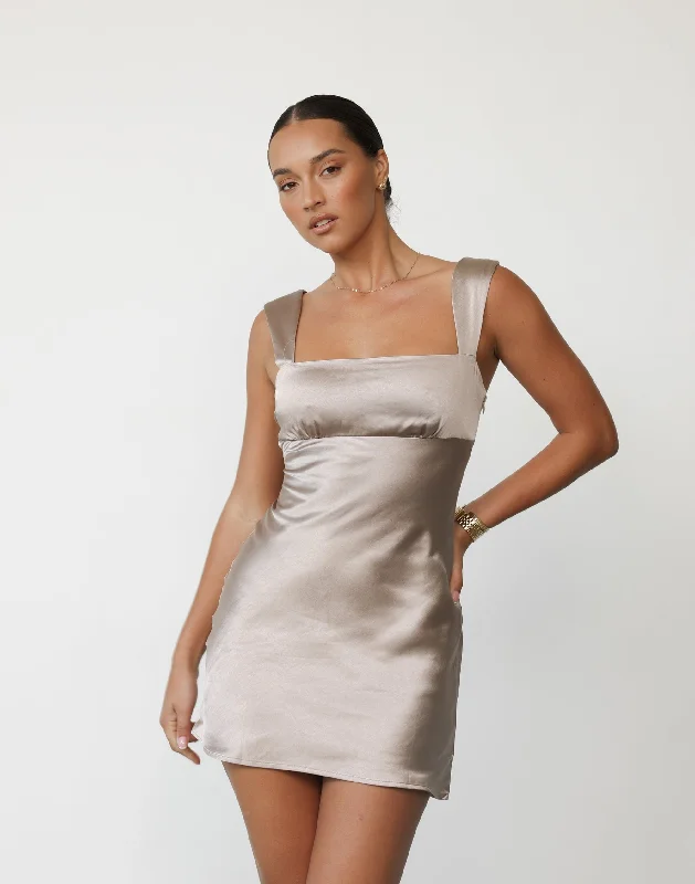 mini dresses-perfect for a stylish lookMimosa Mini Dress (Ash)