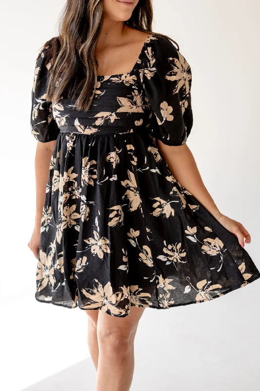 mini dresses-perfect for every casual lookKinsley Floral Mini Dress | Black