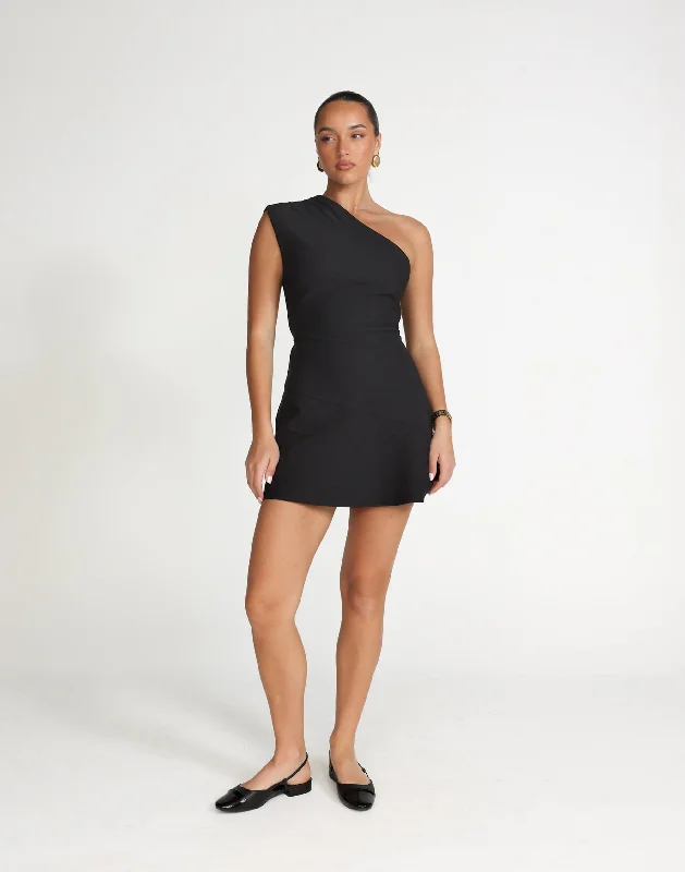 mini dresses-perfect for a relaxed weekendColby Mini Dress (Black)