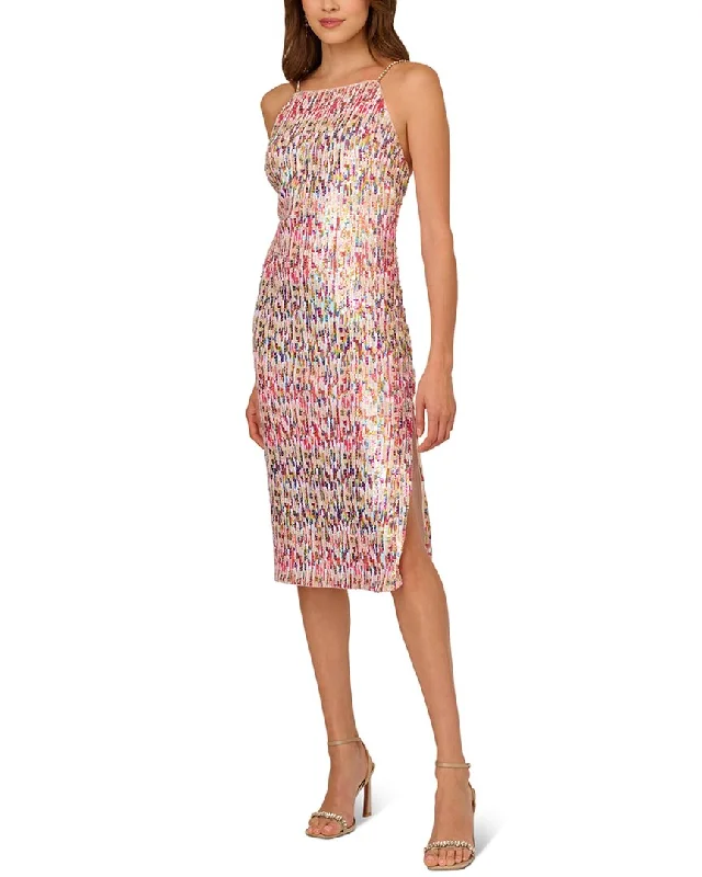 Midi dresses for casual evening outings-Liv Foster Sequin Midi Dress