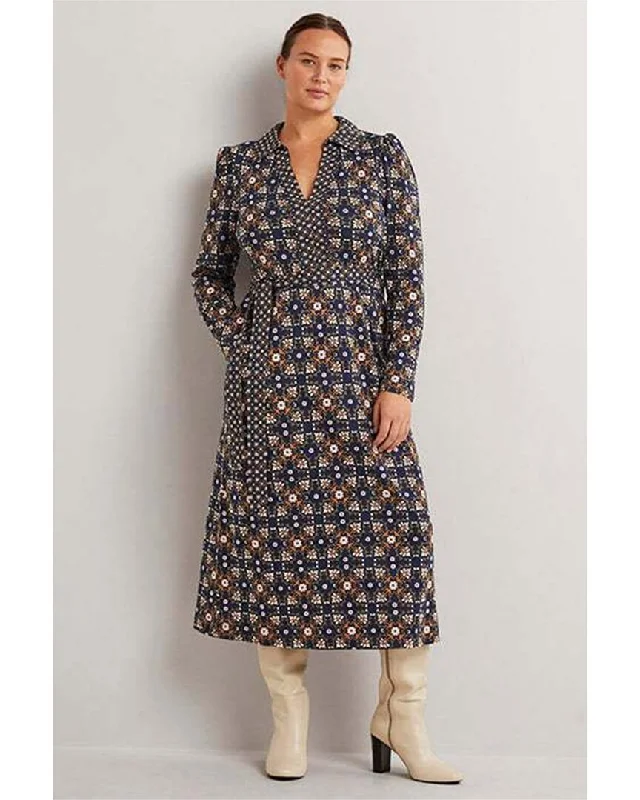 Midi dresses for daytime wedding celebrations-Boden Jersey Midi Shirtdress