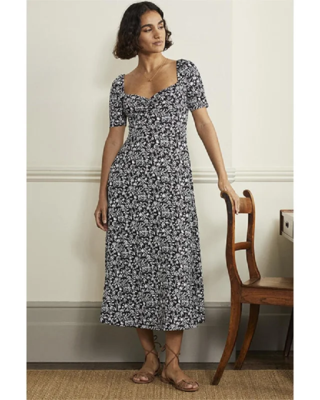 Midi dresses for a day at the museum-Boden Sweetheart Jersey Midi Dress