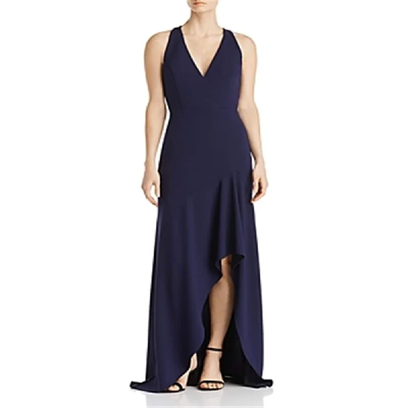 Evening dress for spring celebration-Avery G Scuba Crepe Gown Navy Size 12