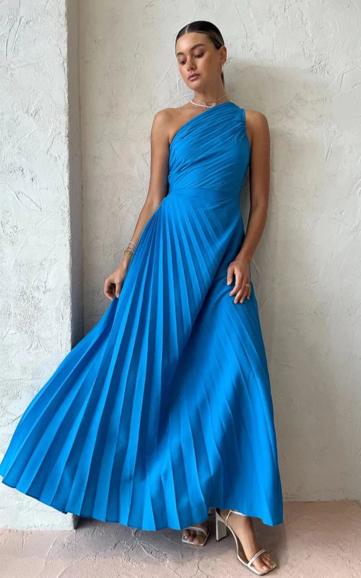 Evening dress for fabulous night-AZALEA GOWN IN BLUE