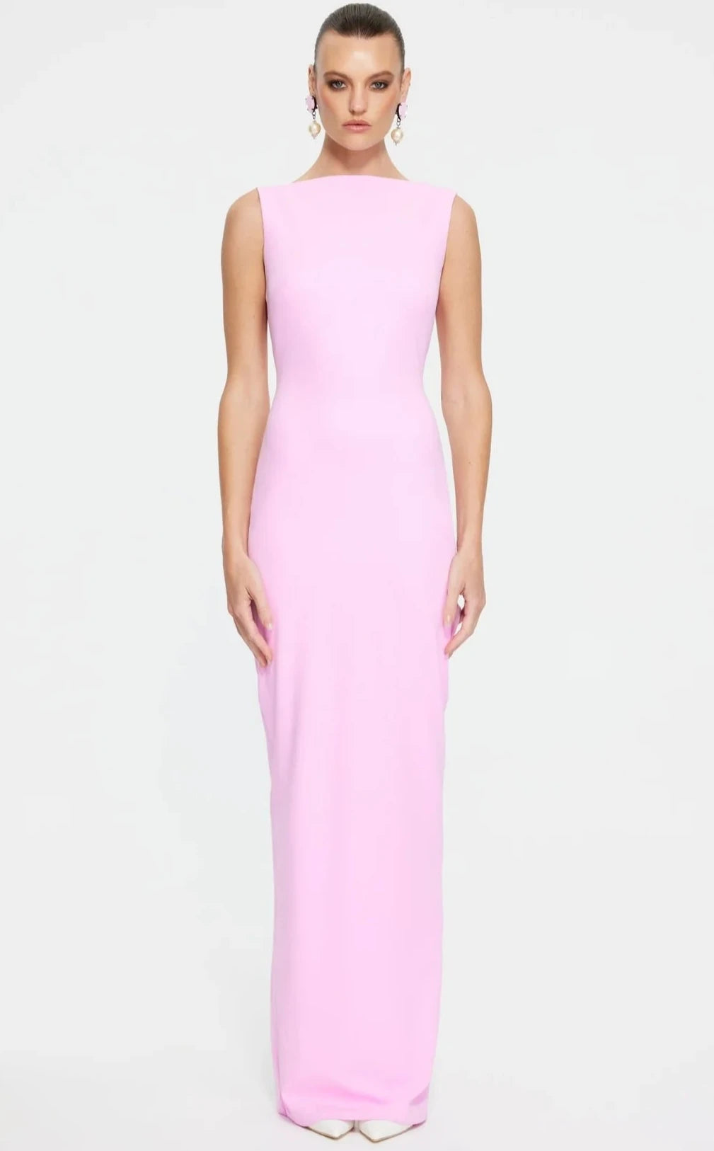 Evening dress for high-profile event-Verona Gown (Taffy Pink)