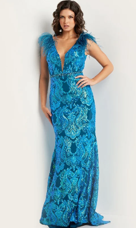 Floral maxi dresses for casual days-Formal Long Dress 38758 by Jovani