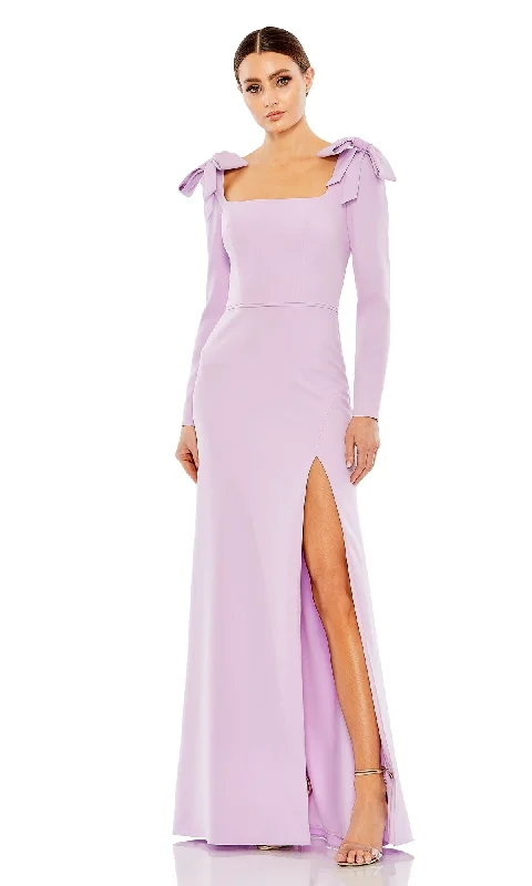 Sexy satin maxi dresses for special events-Mac Duggal Long Formal Dress 49648