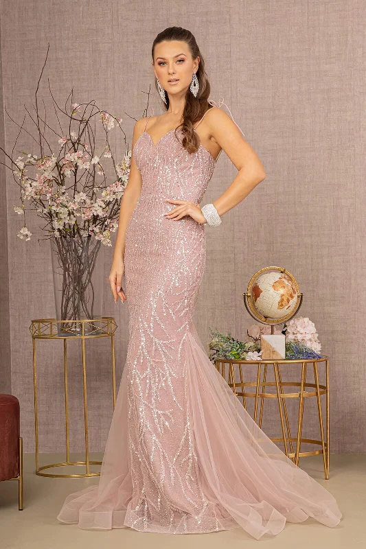 Evening dress for grand gathering-Embellished Sweetheart Mermaid Dress by GLS Gloria GL3121