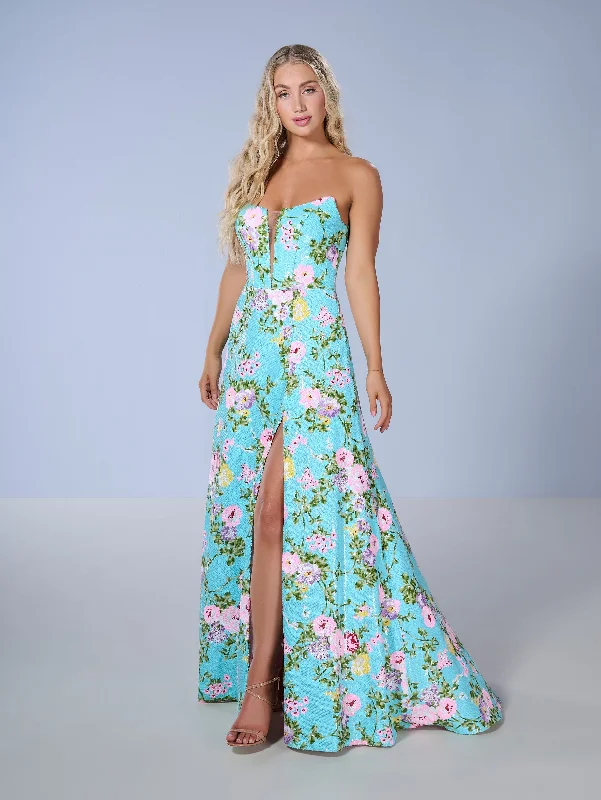 Tiffany Blue Floral