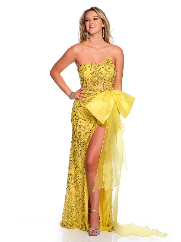 Evening dress for anniversary celebration-Long Evening Dress by Dave and Johnny 11527