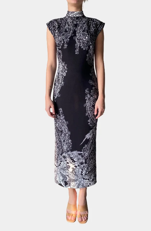 Elegant maxi dresses for dinner parties-Viri Long Dress